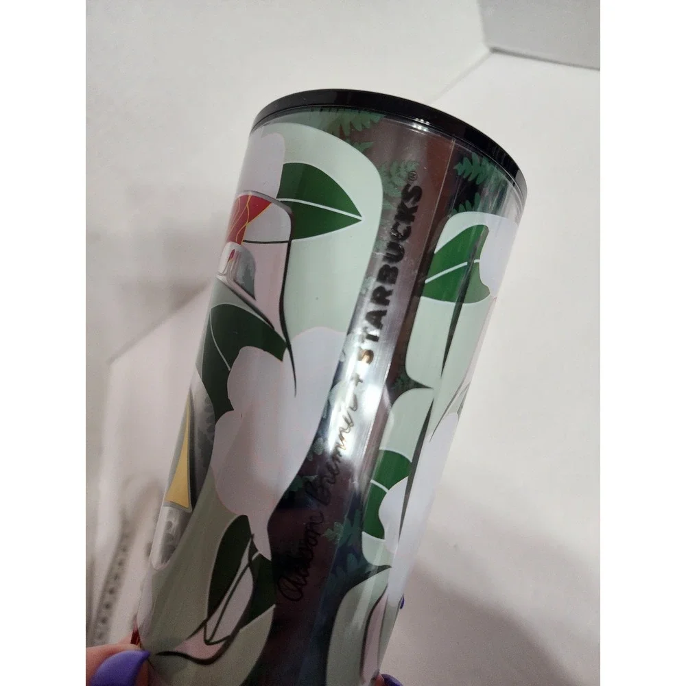 Starbucks Artist Collaboration Series Alison Bremner‎ Winter 2024 Cold Tumbler